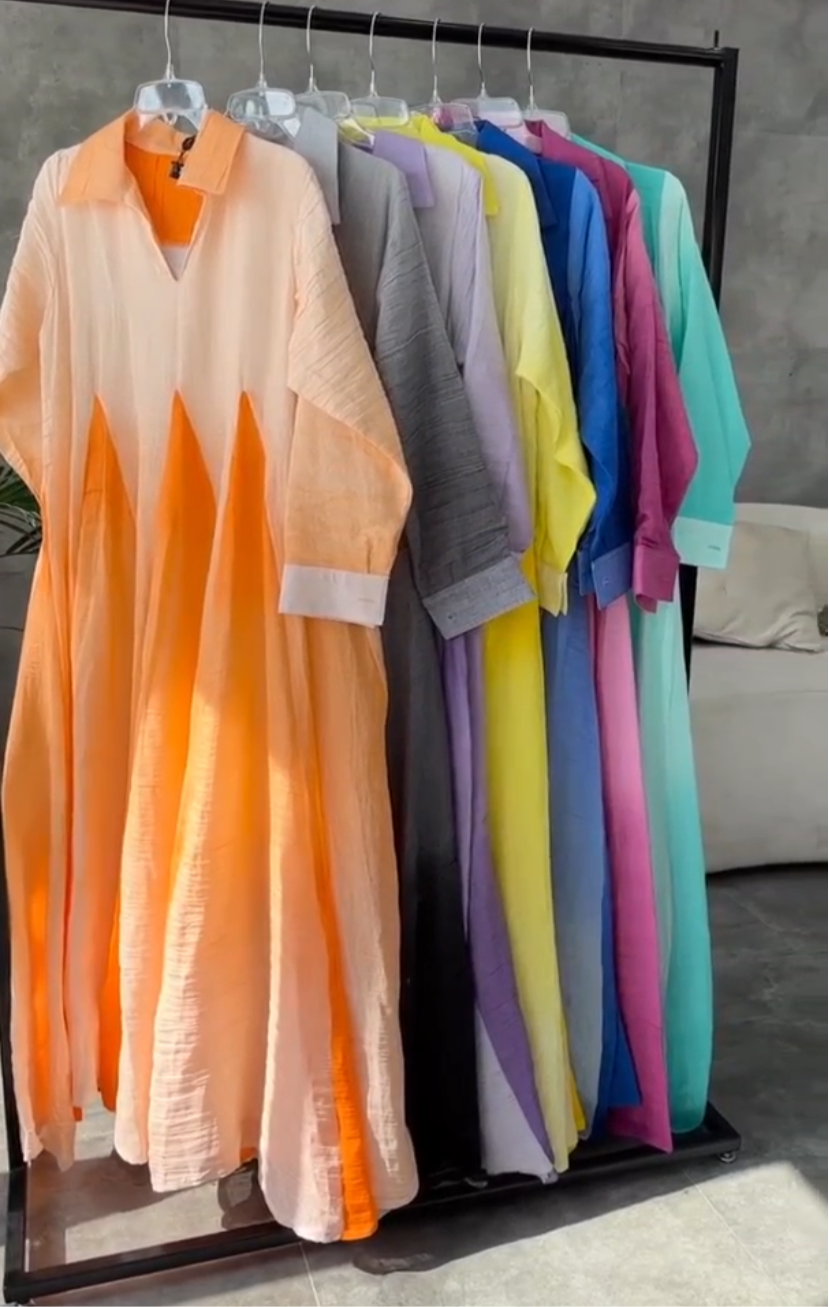 Colorful Ombre Long Tunics for Effortless Everyday Style.