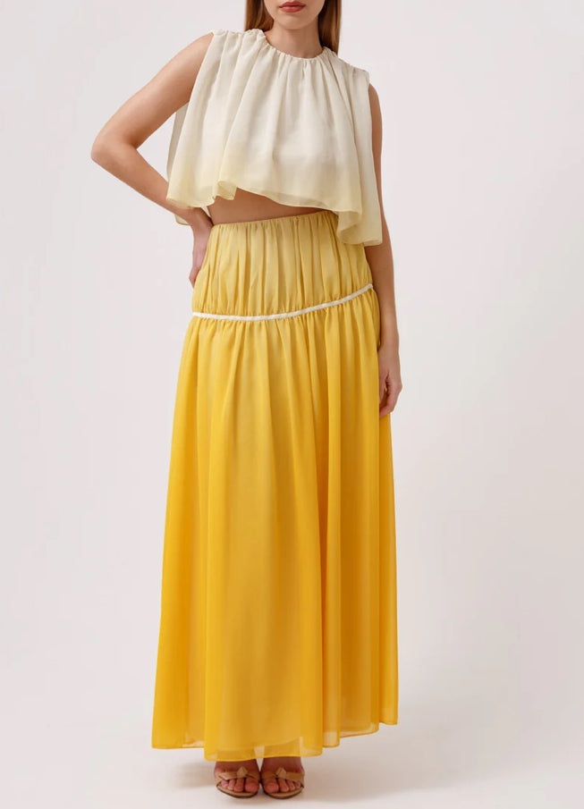 Taylor top and skirt