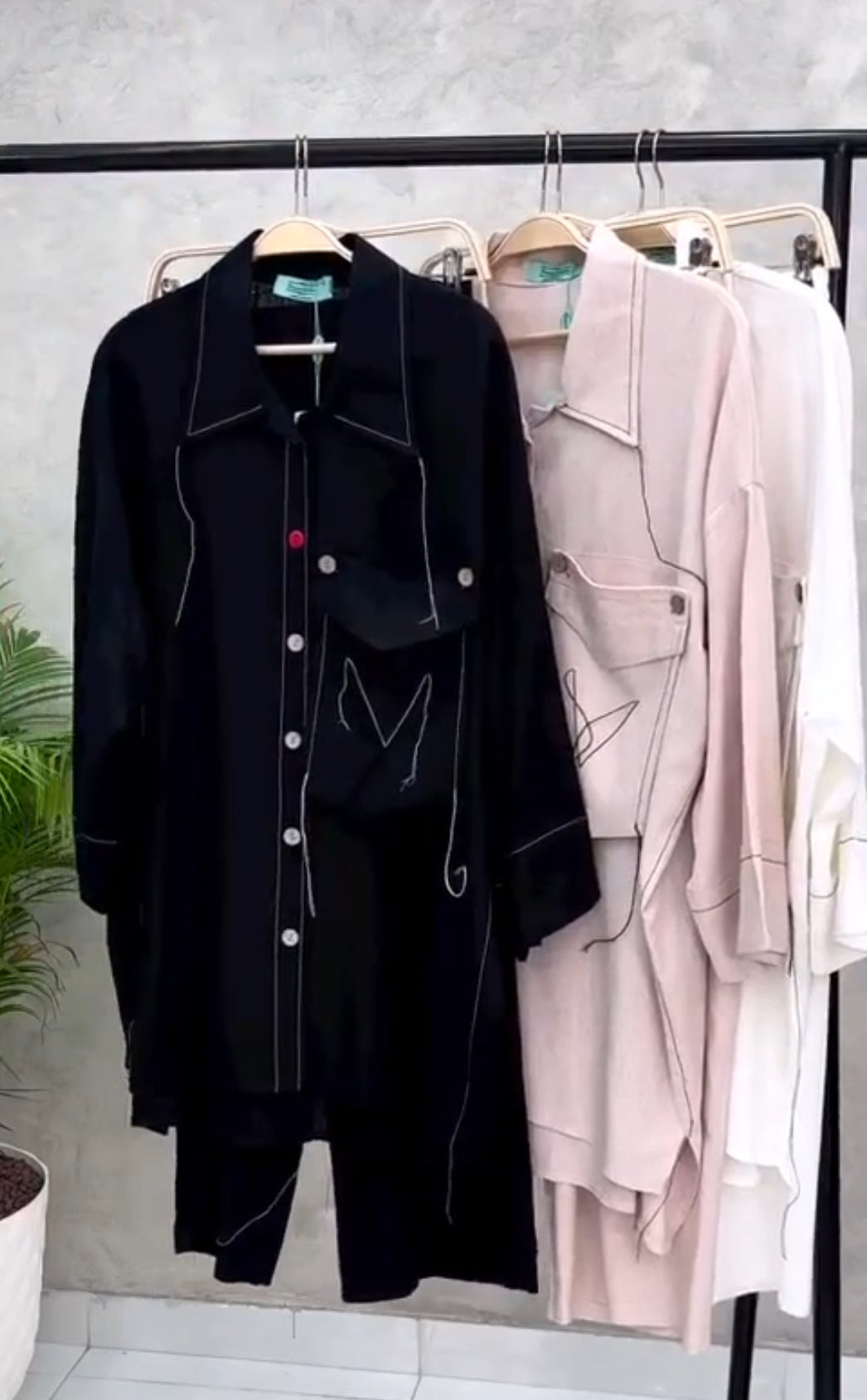 Minimalist Linen blend co-ord set