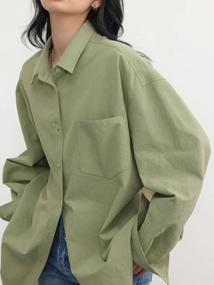 Oversized Cotton Shirt.