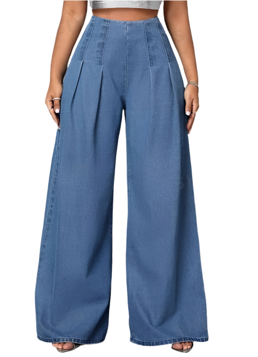 Own the spotlight with effortless denim chic pants.