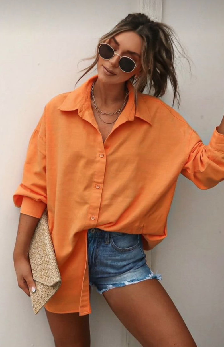 Chill Vibes, Cool Threads Oversized Shirt.