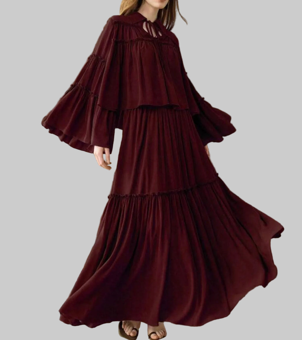 Bohemian Tiered Maxi Dress