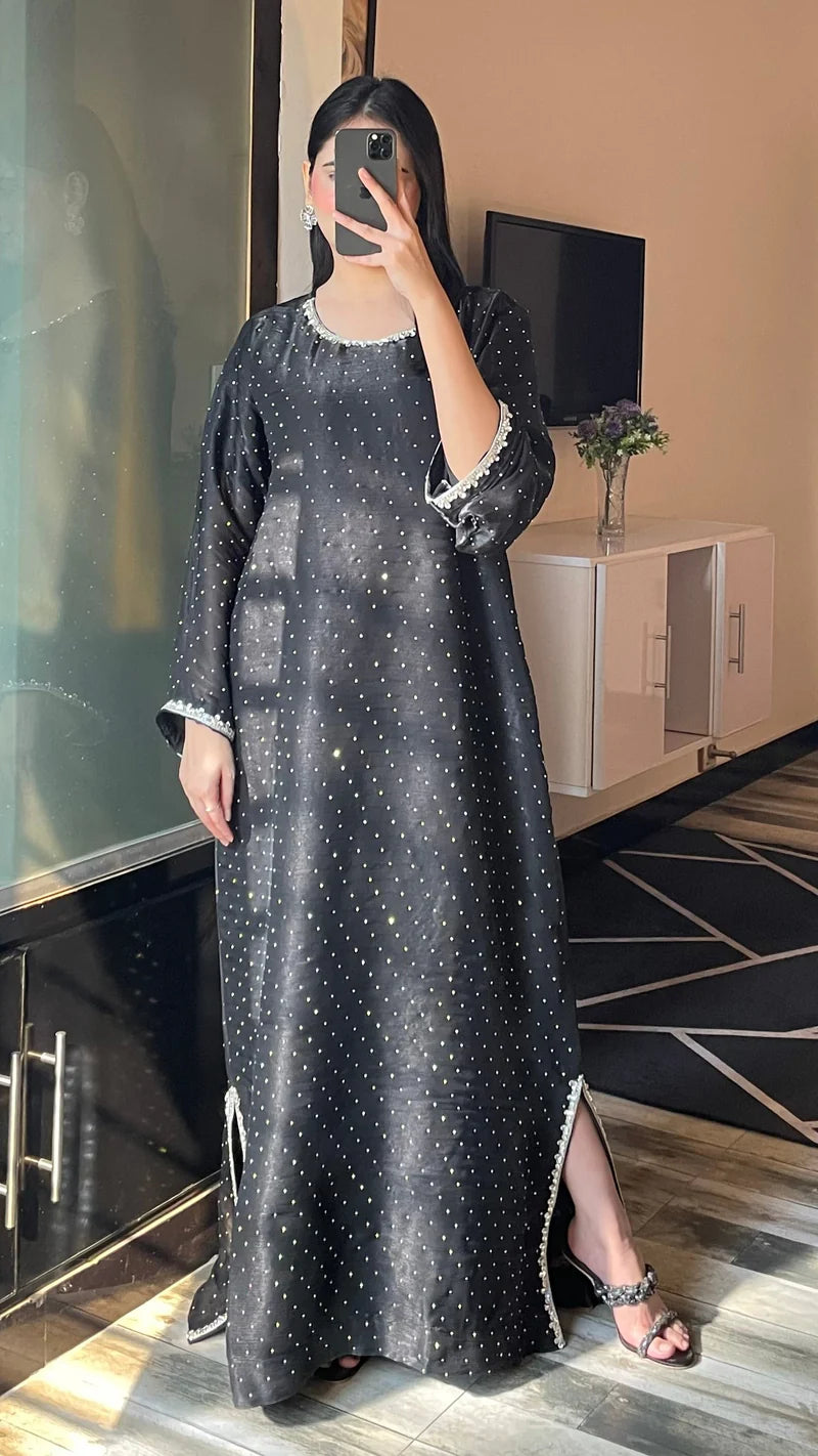 Luxury Silk Crepe Kaftans