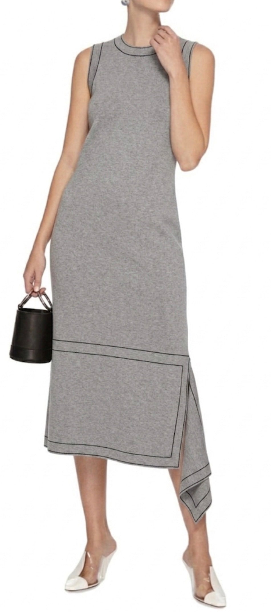 The Modern Minimalist: A Sleek and Stylish Asymmetrical Dress