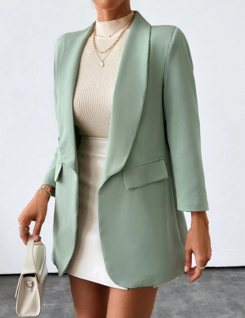 Long Sleeve Suit Jacket .