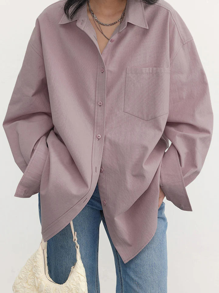 Oversized Cotton Shirt.