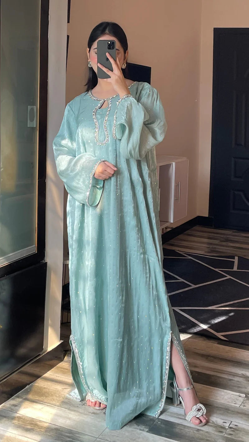 Luxury Silk Crepe Kaftans