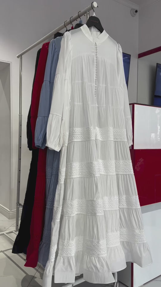 Full-Flare Maxi Dress