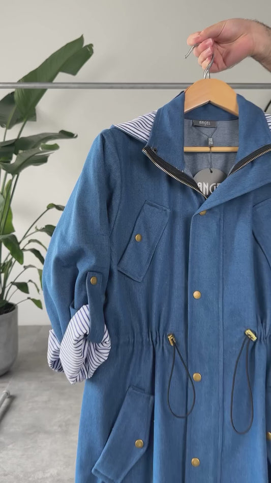 Denim Duster Coat