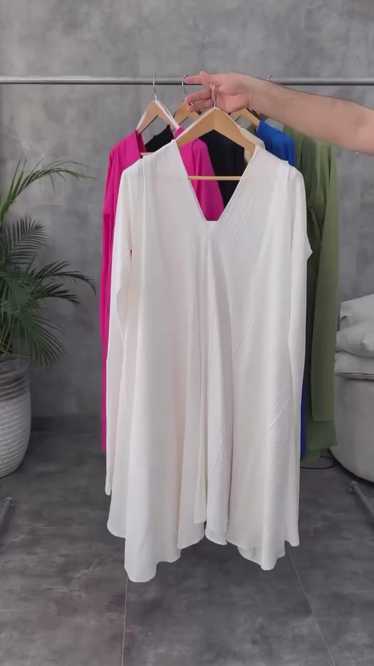 Long-sleeve tunic