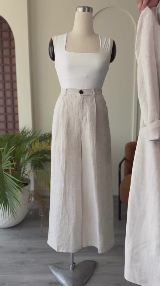 Long tunic and trouser co-ord set