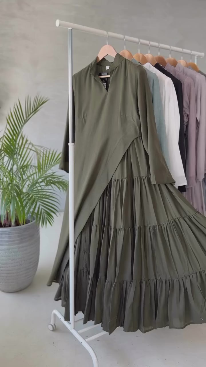 Double layered dress