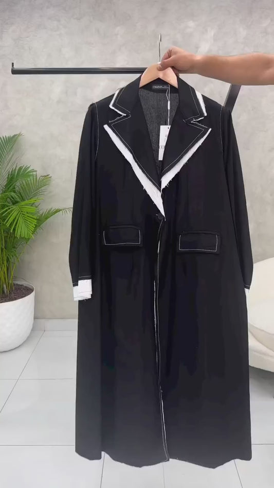 Long trim coat