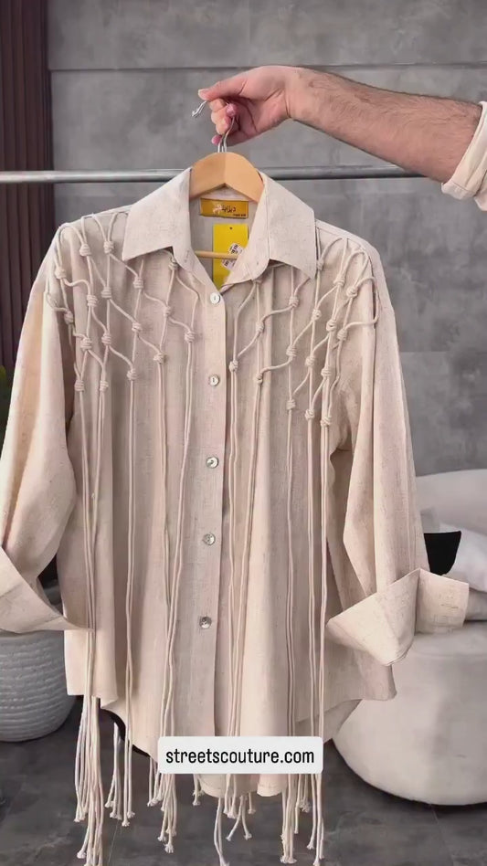 Boho Rope Detail Shirt